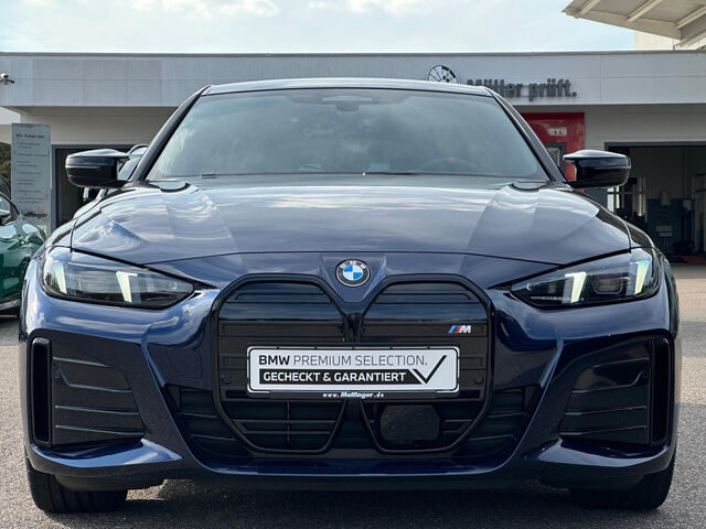 BMW i4 M60 GC xDr.M Pro HUD ACC H/K.Lenkradh.AHK 20 Sportpaket Bluetooth Navi LED Klima Aktivlenkung Sta Ansicht 3 für Fahrzeugdetailseite