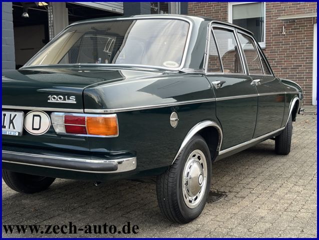 AUDI 100 LS * 1. Hand * Pappbrief * H- Kennzeichen