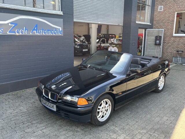 BMW 318 i Cabrio E 36 * Triple Black * Leder