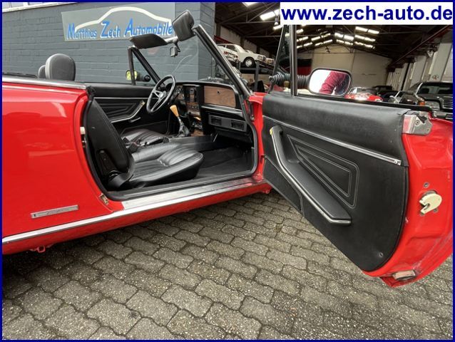 FIAT 124 DS Spider Pininfarina * Leder