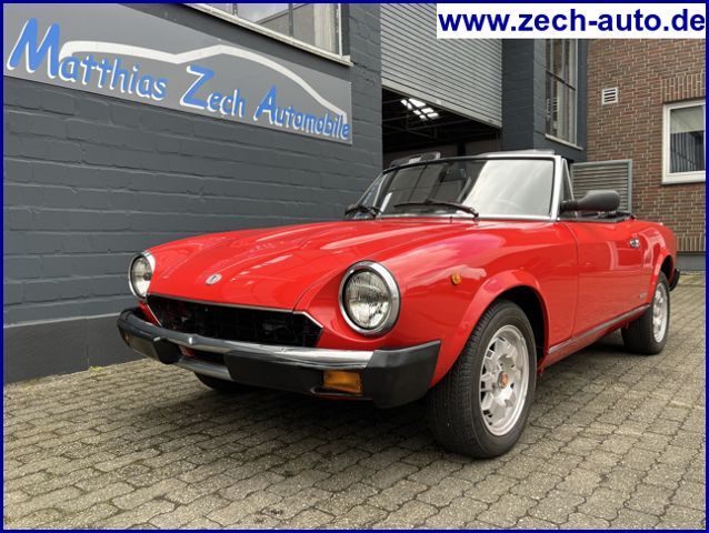 FIAT 124 DS Spider Pininfarina * Leder