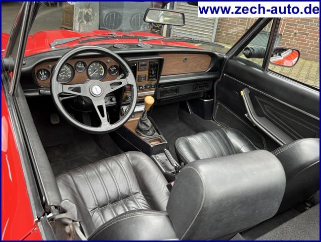 FIAT 124 DS Spider Pininfarina * Leder