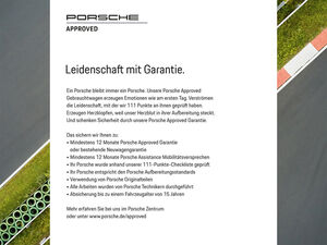 PORSCHE Cayenne Hinterachslenkung PDCC Sitzbelüftung
