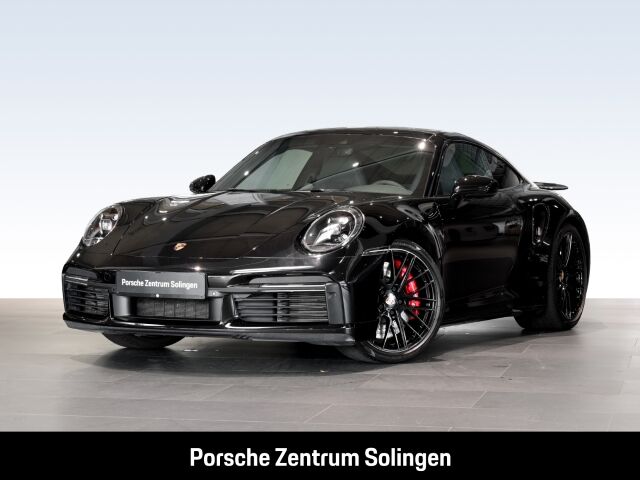 PORSCHE 911 Turbo Schiebedach Sportabgas Chrono Bose 21 Turbo Räder schwarz
