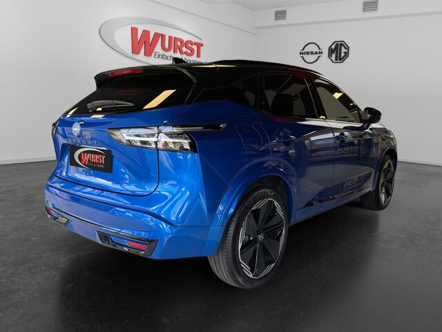 NISSAN Qashqai MHEV N-Design Alcantara el. Heckklappe Head-Up 360 Grad Kamera Carplay Winterpaket Ansicht 4 für Fahrzeugdetailseite