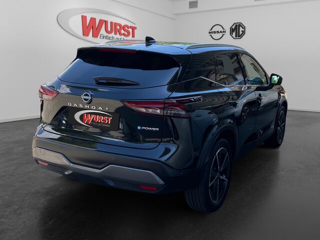 NISSAN Qashqai Tekna e-Power HUD Panorama Navi 360 Kamera LED Dyn. Kurvenlicht ACC El. Heckklappe Ansicht 5 für Fahrzeugdetailseite