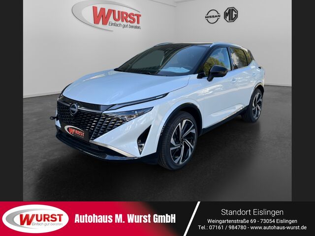 NISSAN Qashqai MHEV Tekna Premium Paket Head-Up Bose Carplay Klimaa. 360 Grad Kamera