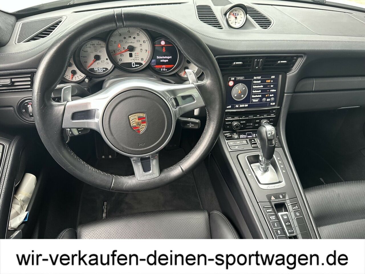 PORSCHE 911 Turbo Adap. Sportsitze Sp.-Chrono PDLS-Plus top Zustand... Ansicht 5 für Fahrzeugdetailseite