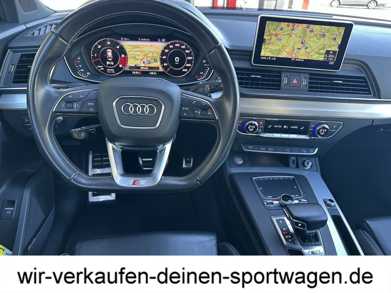 AUDI SQ5 3.0 TDI ACC AHK Head-up 21 Matrix uvm Scheckheft (ATM) top Zustand... Ansicht 5 für Fahrzeugdetailseite