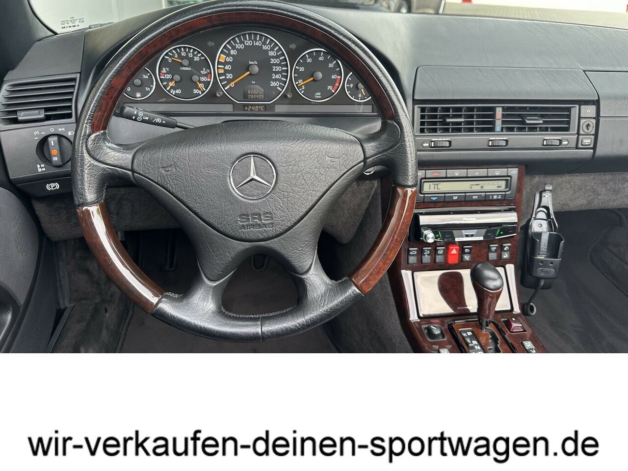 MERCEDES-BENZ SL 320 Dt. Fzg. top Ausst. außgw. Zustand. MB-KD...