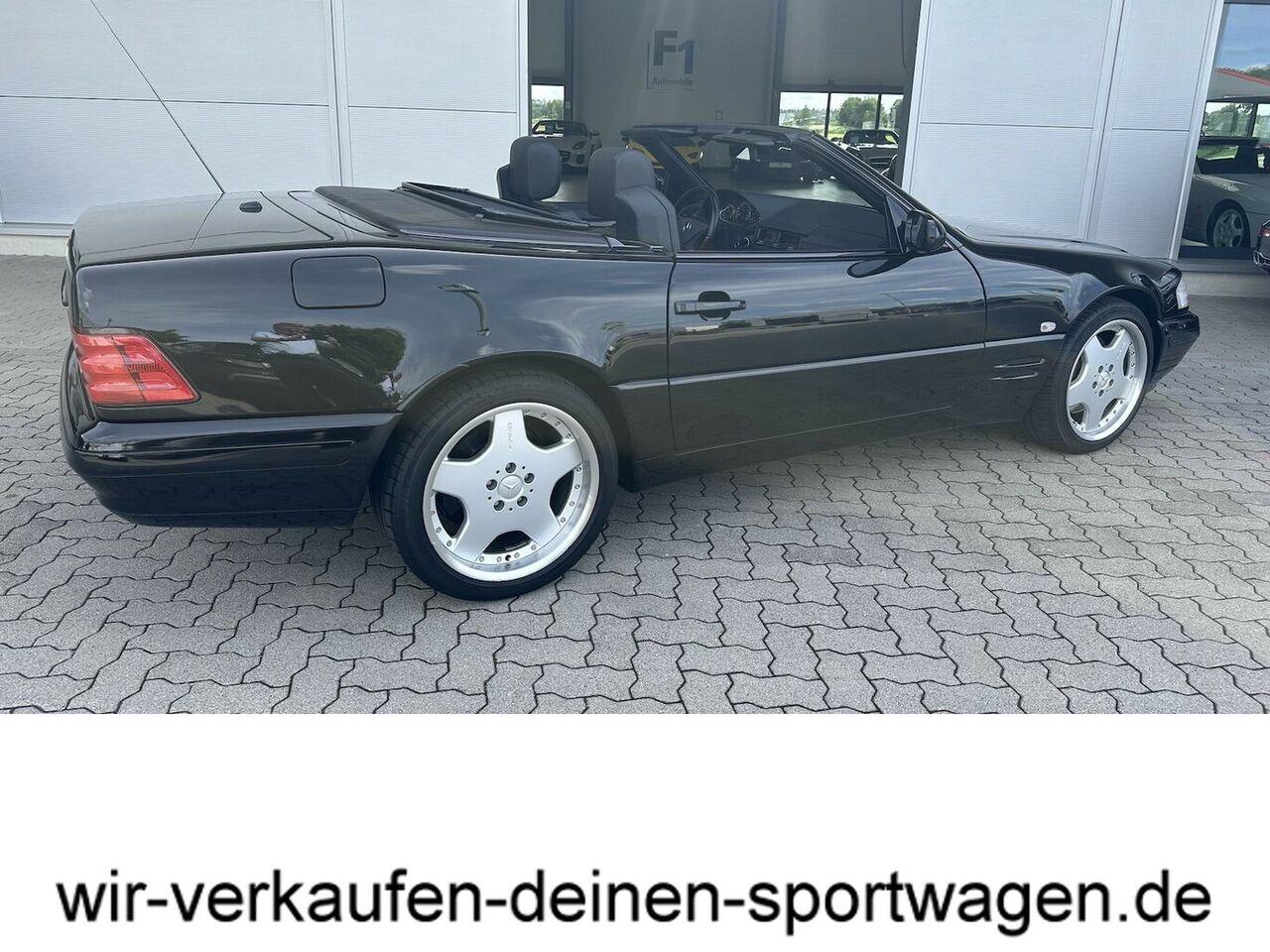 MERCEDES-BENZ SL 320 Dt. Fzg. top Ausst. außgw. Zustand. MB-KD...