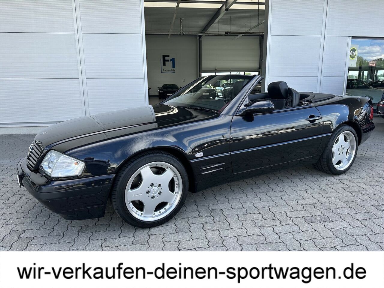 MERCEDES-BENZ SL 320 Dt. Fzg. top Ausst. außgw. Zustand. MB-KD...