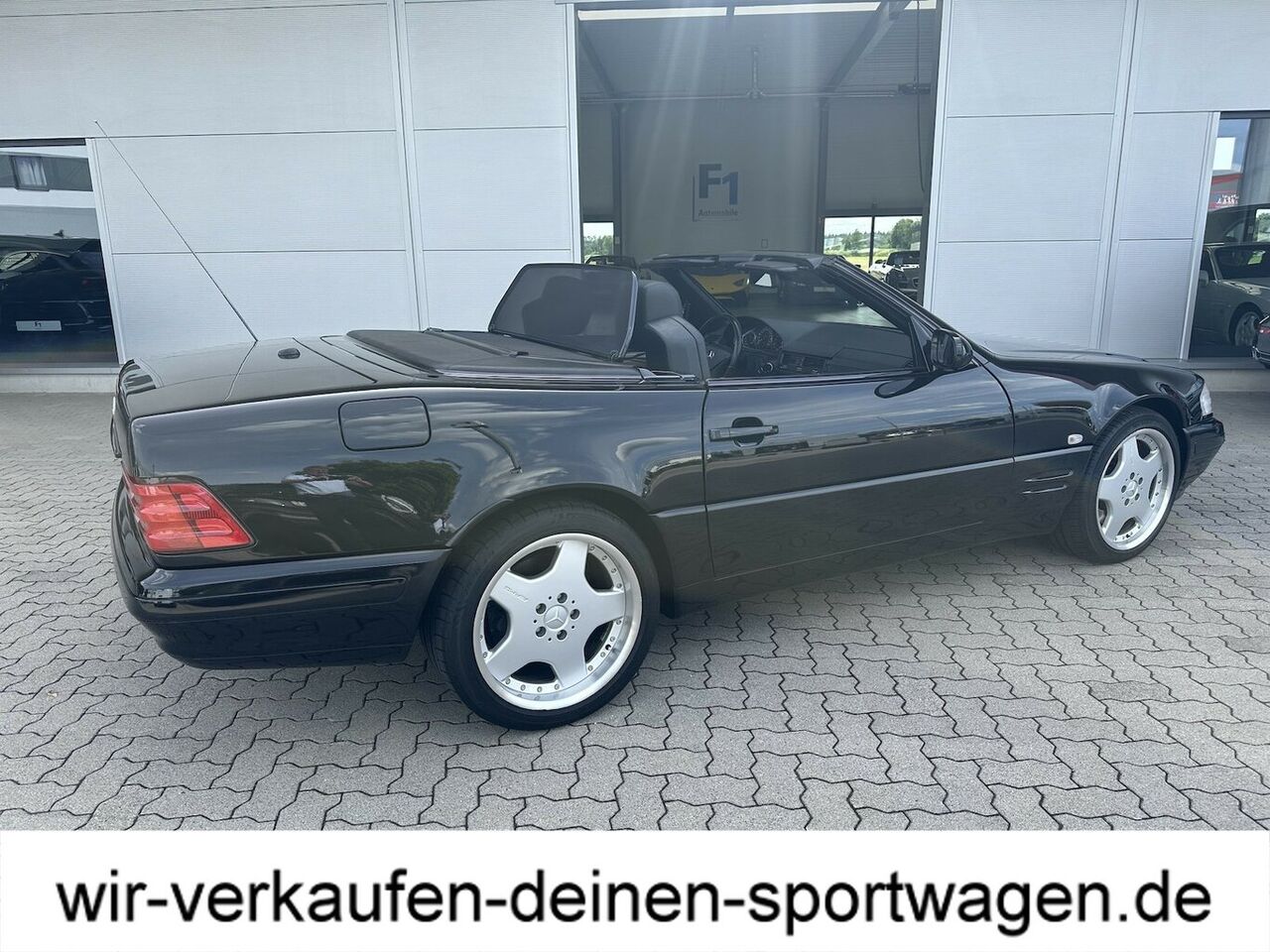 MERCEDES-BENZ SL 320 Dt. Fzg. top Ausst. außgw. Zustand. MB-KD...