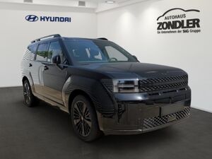 HYUNDAI SANTA FE 1.6 T-GDI Hybrid 4WD Blackline 7-Sitzer HUD Niveau El. Panodach Navi Leder