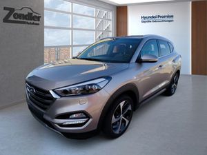 HYUNDAI TUCSON 1.6 Turbo Automatik 4WD Premium Navi Leder Soundsystem Klimasitze LED Dyn. Kurvenlicht