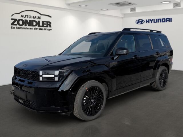 HYUNDAI SANTA FE 1.6 T-GDI Hybrid 158 kW 4WD Blackline HUD Niveau Navi Leder Digitales Cockpit Glas-Schiebe