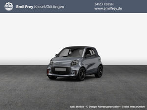 SMART fortwo coupe EQ passion MATTlack-22kW-WinterPaket smart fortwo electric drive