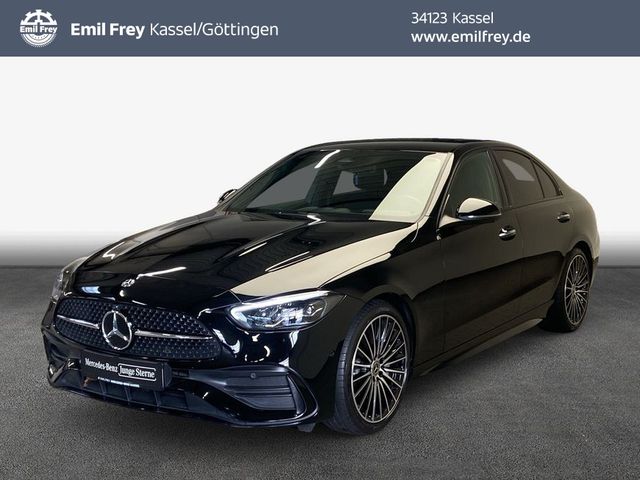 MERCEDES-BENZ C 200 4M AMG-Night-HA-Lenkung-Distro-19-Ambi C-Klasse