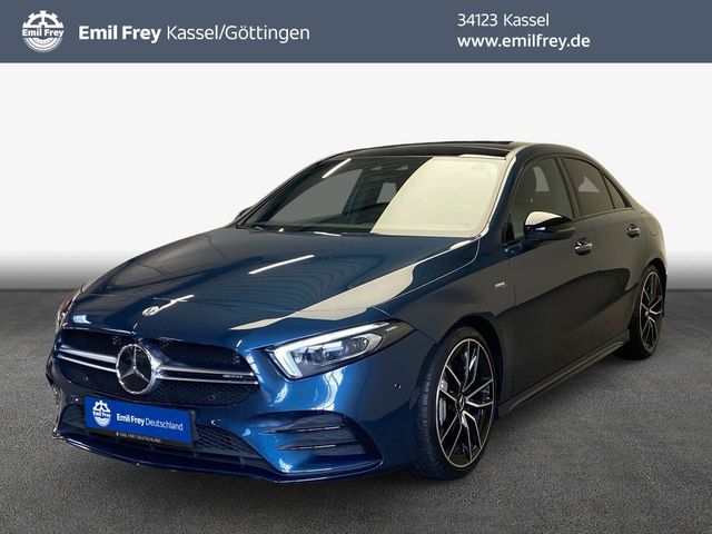 MERCEDES-BENZ A 35 AMG 4M-lIMO-Pano-NIGHT-Leder-Sound-Beam-Memo A-Klasse
