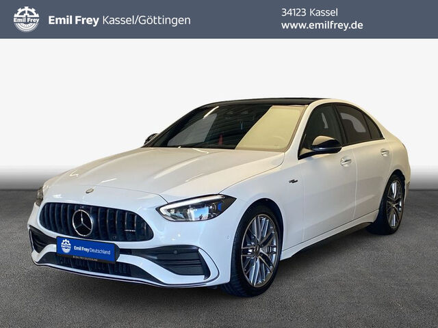 MERCEDES-BENZ C 43 4M AMG-Pano-AHK-HuD-Night2-HiFi Burmester C-Klasse