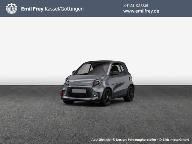 SMART fortwo coupe EQ passion MATTlack-22kW-WinterPaket smart fortwo electric drive