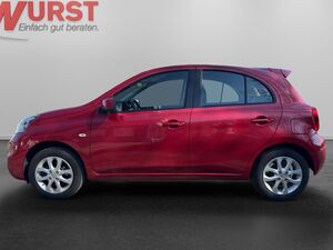 NISSAN Micra 1.2 DIG-T Acenta Navi Klima Sitzhzg. Licht-u.Regensensor Tempomat CD-Radio