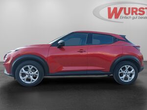 NISSAN Juke 1.0 DIG-T Acenta Komfort Rückfahrkamera Navi Klimaaut. Sitzhzg. Tempomat DAB-Radio