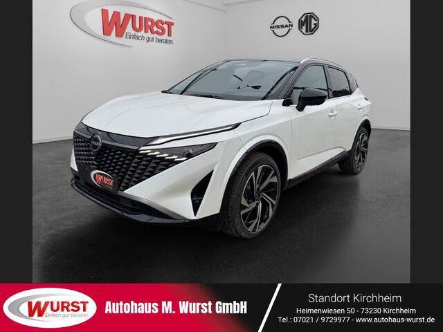 NISSAN Qashqai Tekna+ 1.3 DIG-T X-Tronic Leder BOSE Pano-Dach Navi SHZ Kamera Vorschau für Listenansicht