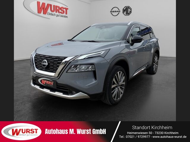 NISSAN X-Trail Tekna HUD Navi Memory Sitze Schekheft gepflegt 360 Kamera LED  El. Heckklappe