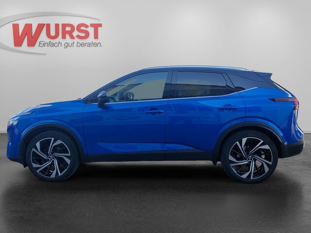 NISSAN Qashqai 1.3 AUTOMATIK Tekna+ PanoDach Navi Leder BOSE-Sound RundumKameras Memory-Massagesitze Ansicht 2 für Fahrzeugdetailseite