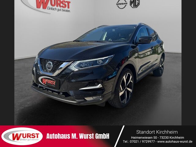 NISSAN Qashqai Tekna 1.3 DIG-T EU6d-T AssistenzSysteme Rundumkameras LED-Scheinw. PanoGlasDach Klimaaut.