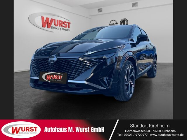 NISSAN Qashqai 1.3 DIG-T MHEV 158 PS Xtronic ALLRAD Tekna Premium Assistenzsysteme Rundumkameras