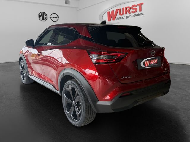 NISSAN Juke 1.6 Hybrid 143PS Tekna Automatik Assistenzsysteme Rundumkameras Navi Sitzhzg. DAB Bluetoo Ansicht 2 für Fahrzeugdetailseite