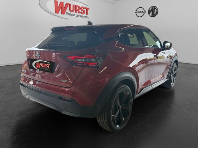 NISSAN Juke 1.6 Hybrid 143PS Tekna Automatik Assistenzsysteme Rundumkameras Navi Sitzhzg. DAB Bluetoo Ansicht 3 für Fahrzeugdetailseite