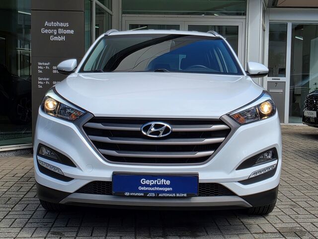 HYUNDAI TUCSON 1.6 T-GDI 7-DCT 4WD Trend Winterräder / PDC / Sitz- & Lenkradheizung Ansicht 3 für Fahrzeugdetailseite