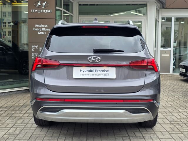 HYUNDAI SANTA FE PHEV 1.6 T-GDI A/T 4WD Prime / AHK / Winterräder / Pano / 360° / Leder / Totwinkel / Navi Ansicht 7 für Fahrzeugdetailseite