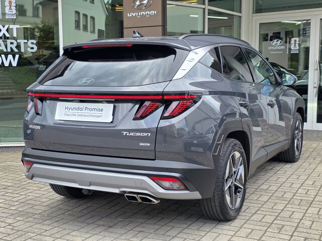 HYUNDAI TUCSON FL 1.6 CRDi 7-DCT 4WD TREND / AHK / Winterräder / Navi / Voll-LED / Kamera / Teilleder Ansicht 6 für Fahrzeugdetailseite