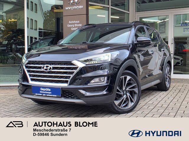 HYUNDAI Tucson 1.6 T-GDI 7-DCT 4WD Premium / AHK / Pano / Leder / ACC / LED / KRELL Vorschau für Listenansicht