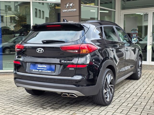 HYUNDAI TUCSON 1.6 T-GDI 7-DCT 4WD Premium / AHK / Pano / Leder / ACC / LED / KRELL Ansicht 6 für Fahrzeugdetailseite