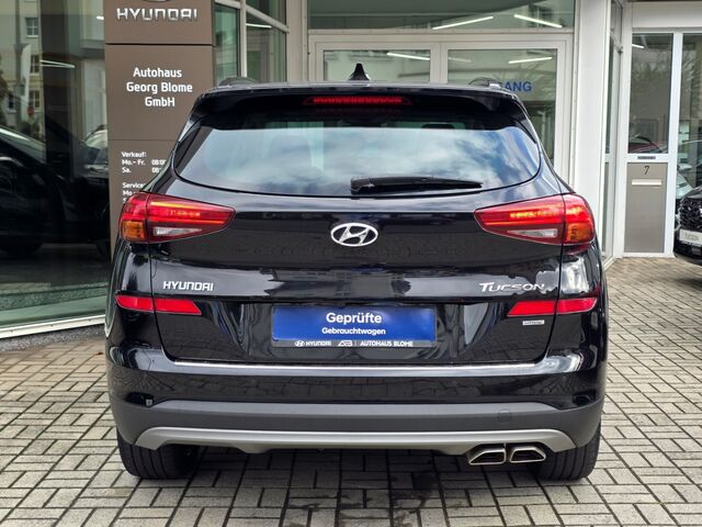 HYUNDAI TUCSON 1.6 T-GDI 7-DCT 4WD Premium / AHK / Pano / Leder / ACC / LED / KRELL Ansicht 7 für Fahrzeugdetailseite