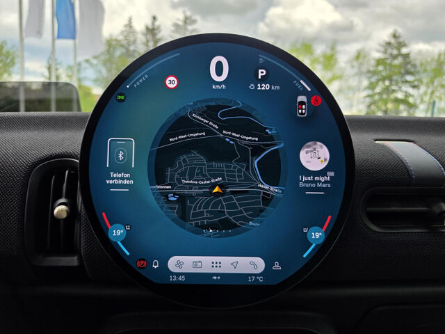 MINI Cooper S HUD PanoD.SurView.KomfZ.Navi Leas.396,- Bluetooth Head Up Display LED Klima Einparkhilfe el Ansicht 11 für Fahrzeugdetailseite