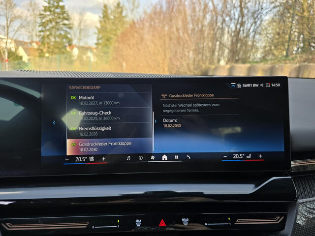 BMW 520 i M Sport HUD ACC Standh.SurView Leas.530,- Sportpaket Bluetooth Navi LED Klima Standhzg PDC el. Ansicht 15 für Fahrzeugdetailseite