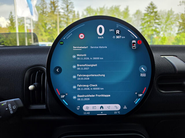MINI Cooper S HUD PanoD.Kamera Lenkradh.KomfZug OLED Bluetooth Head Up Display Navi LED Klima Einparkhilf Ansicht 15 für Fahrzeugdetailseite