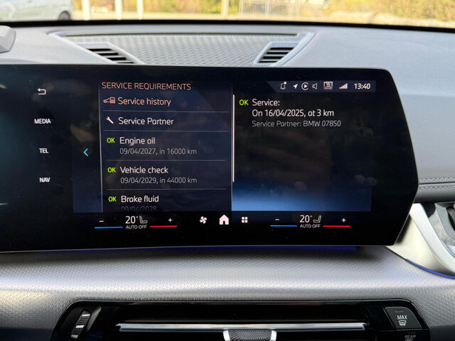 BMW X1 x23d M Sport HUD ACC SurView PanoD.19Leas499 Sportpaket Bluetooth Navi LED Vollleder Klima PDC el Ansicht 13 für Fahrzeugdetailseite