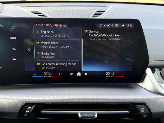 BMW X1 x23d M Sport HUD ACC SurView PanoD.19Leas499 Sportpaket Bluetooth Navi LED Vollleder Klima PDC el Ansicht 14 für Fahrzeugdetailseite