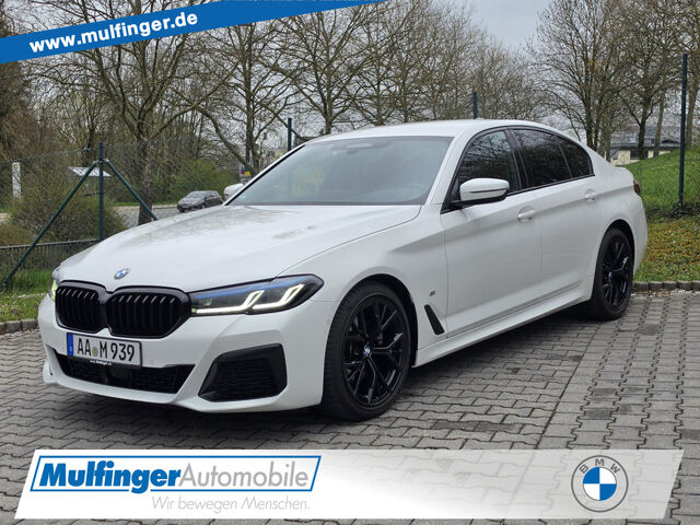 BMW 520 d xDr.M Sport Laser ACC SurView 19 Fin.440,- Sportpaket Bluetooth HUD Navi Klima PDC el. Fenster Ansicht 1 für Fahrzeugdetailseite
