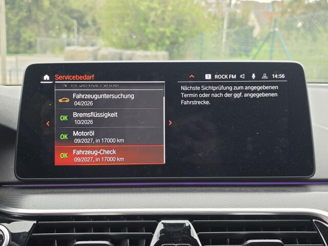 BMW 520 d xDr.M Sport Laser ACC SurView 19 Fin.440,- Sportpaket Bluetooth HUD Navi Klima PDC el. Fenster Ansicht 15 für Fahrzeugdetailseite