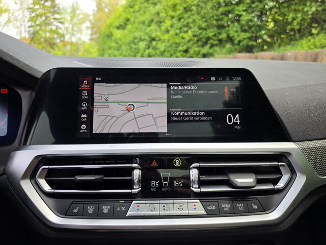 BMW M340d T.xDr.Laser LiveP.Memory PanoD.H/K AHK 19 Bluetooth HUD Navi Vollleder Klima Standhzg PDC Ansicht 12 für Fahrzeugdetailseite