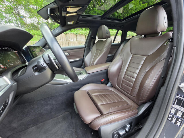 BMW M340d T.xDr.Laser LiveP.Memory PanoD.H/K AHK 19 Bluetooth HUD Navi Vollleder Klima Standhzg PDC Ansicht 9 für Fahrzeugdetailseite