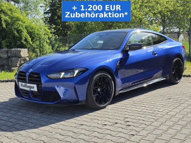 BMW M4 Comp.xDr. CarbonD.ACC SuView Compou.Fin.1,99 Sportpaket Bluetooth HUD Navi LED Vollleder Klima PD Ansicht 2 für Fahrzeugdetailseite